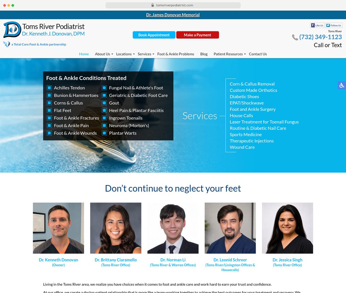 Toms River Podiatrist